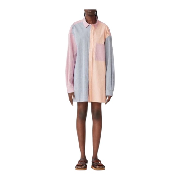 Blanca Striped Colorblock Shirt - Picture 1 of 5
